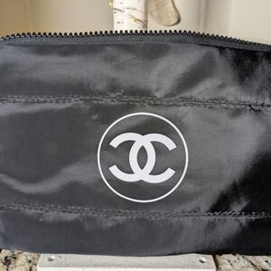 Chanel Black Cosmetic Pouch